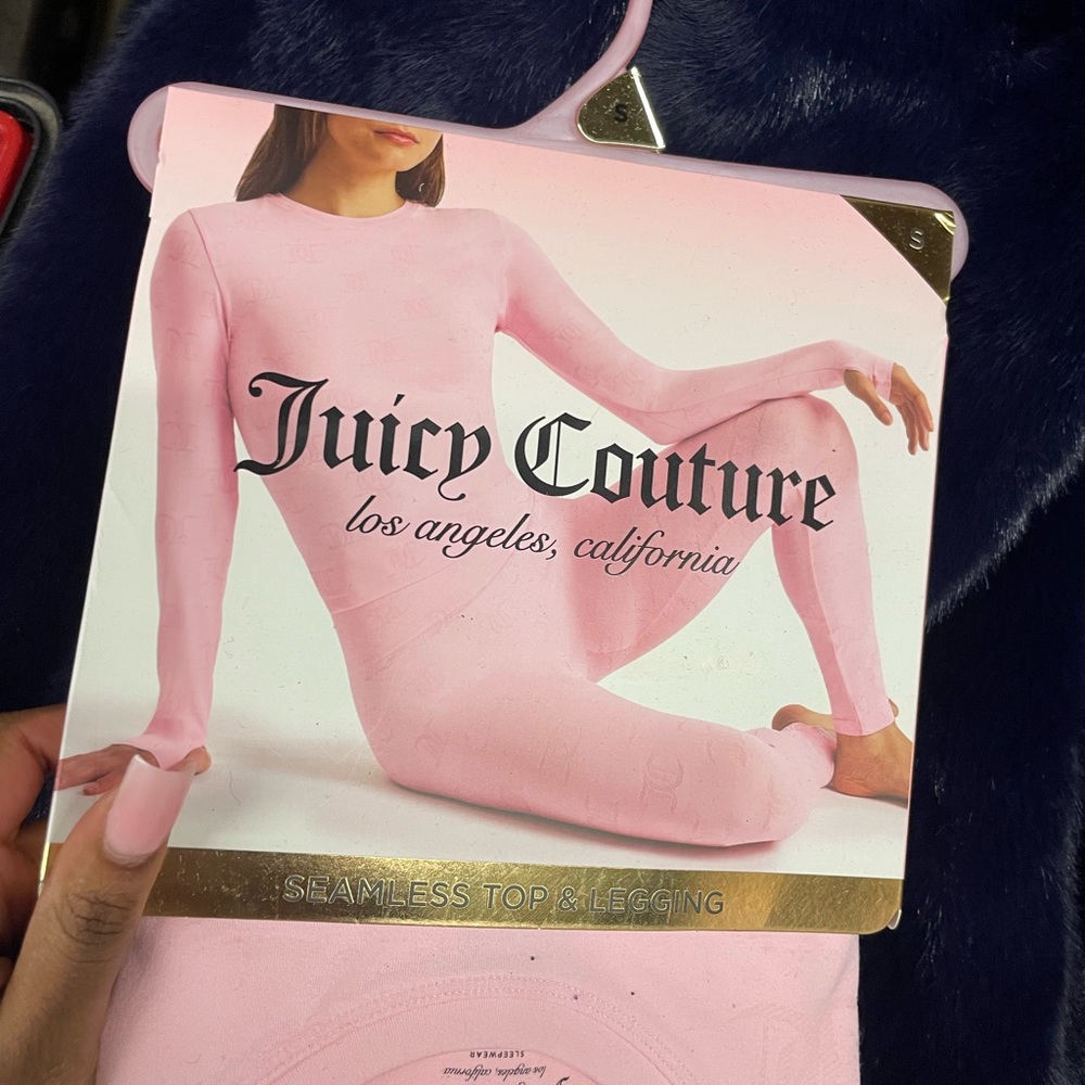 Juicy Couture Blush Pink Seamless Set
